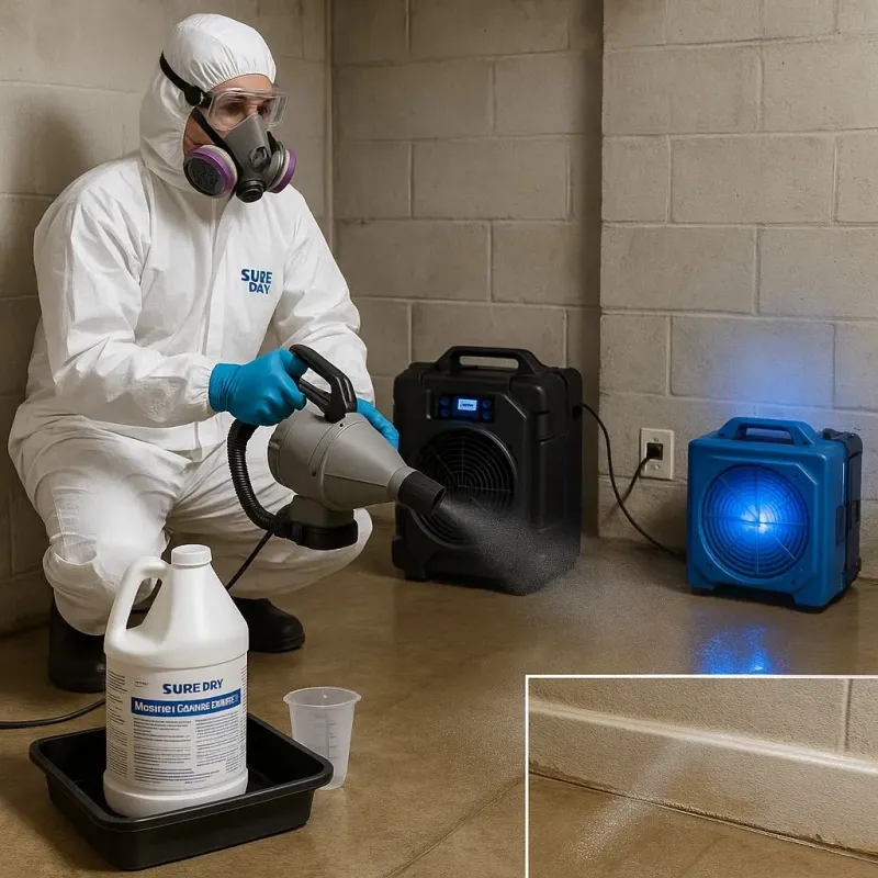 Sanitization and Odor Removal process in Union, NJ
