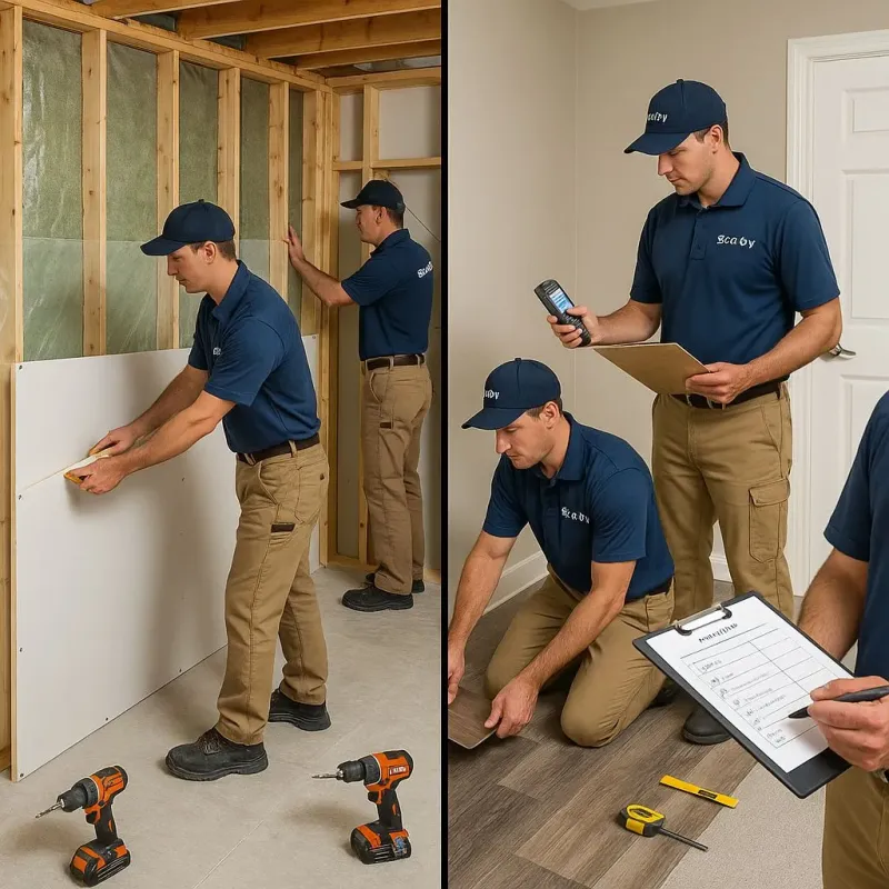 Repairs and Reconstruction process in Union, NJ