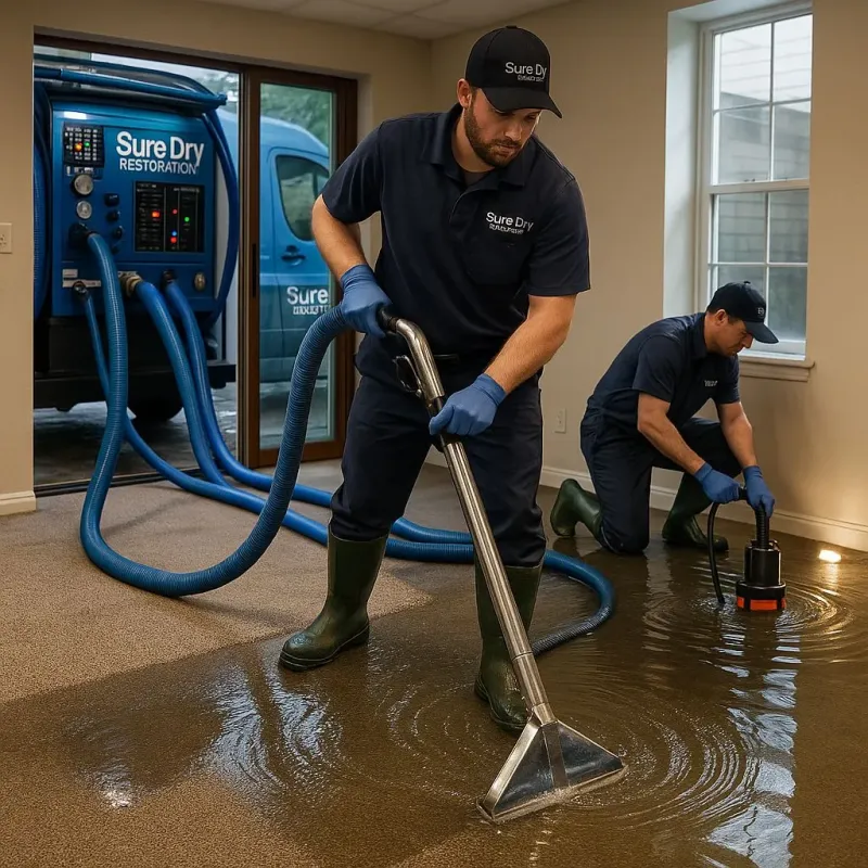 Water Extraction and Removal process in Union, NJ